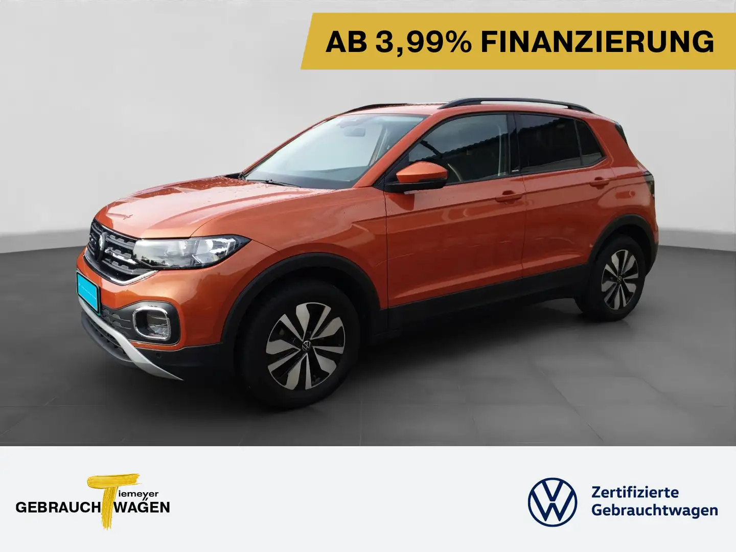 Volkswagen T-Cross 1.0 TSI MOVE NAVI ACC SITZHZG PDC Orange - 1