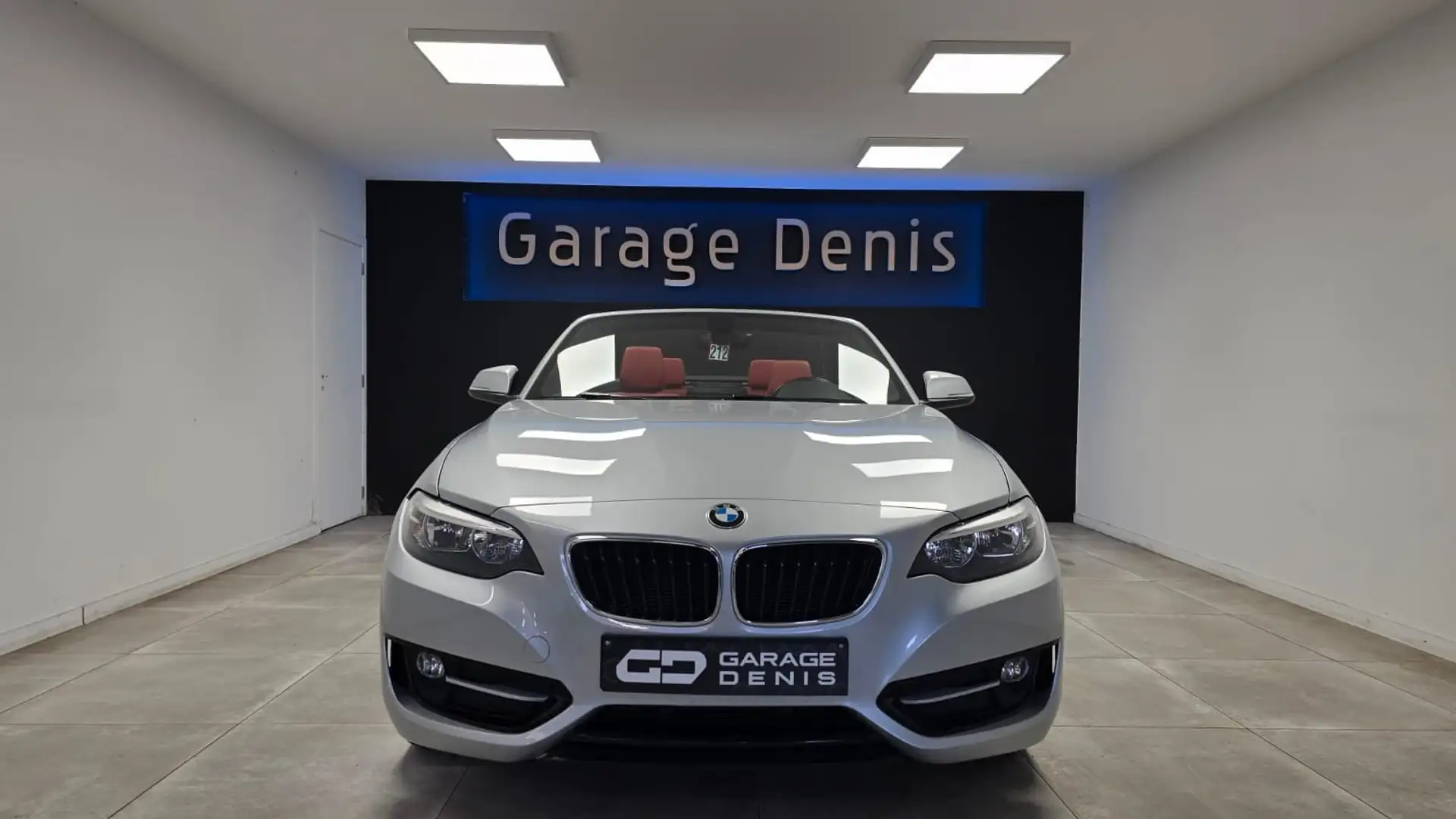 BMW 218 Cabriolet *PACK SPORT*GPS*LED*CUIR*GARANTIE* Blanc - 2
