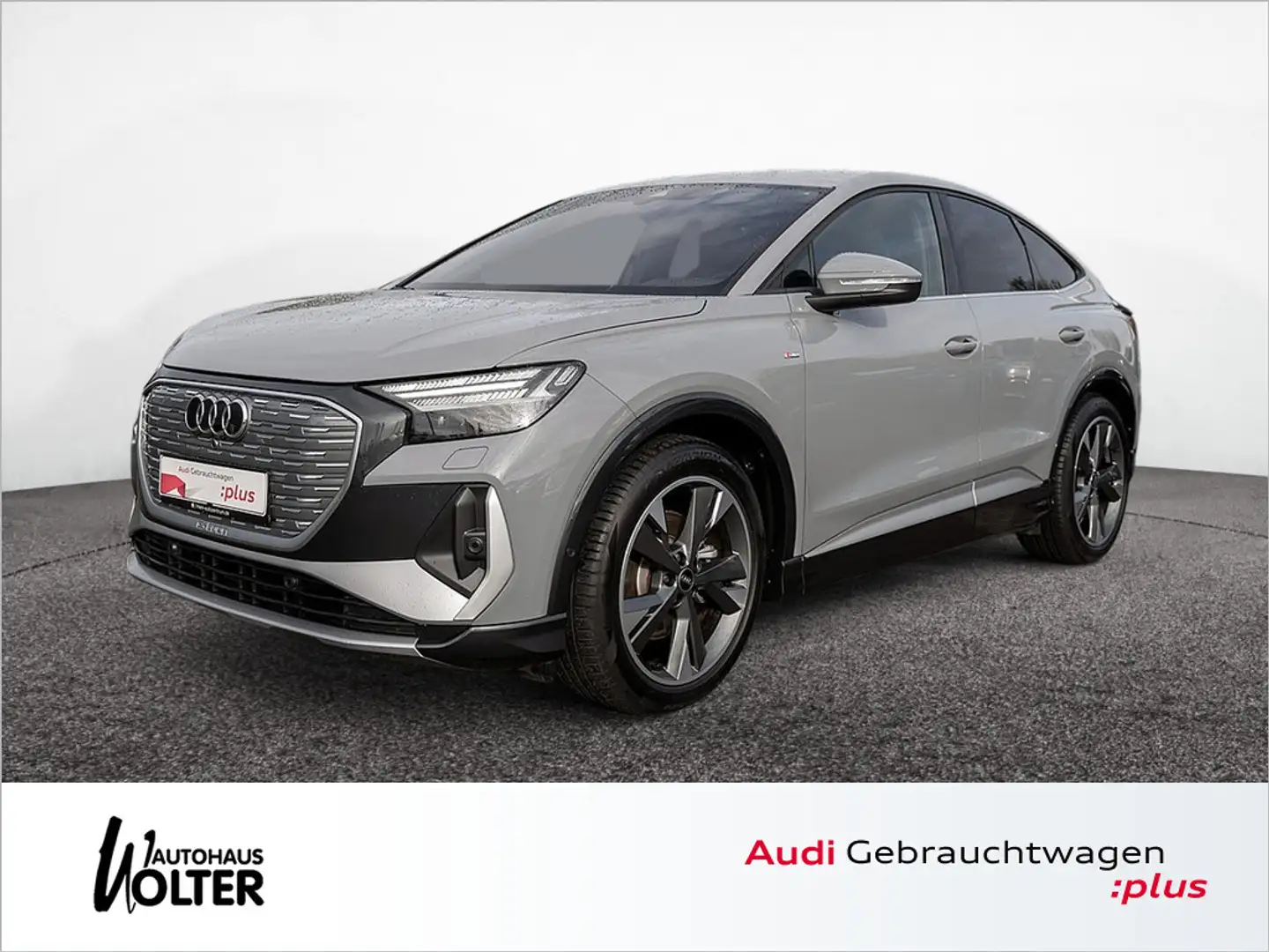 Audi Q4 e-tron Sportback 35 NAVI MATRIX KAM SHZ AC Grau - 1
