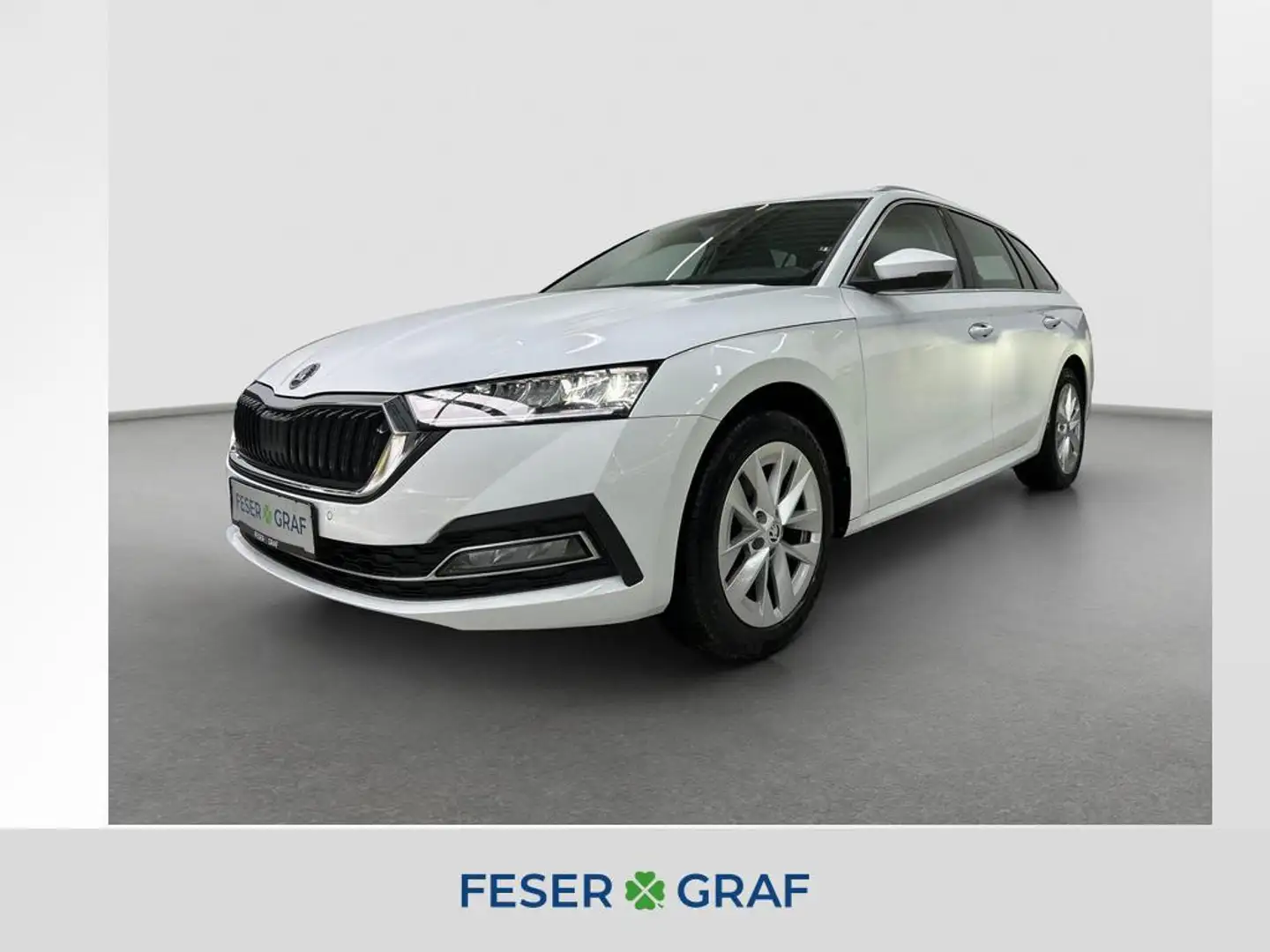 Skoda Octavia Combi 2.0 TDI DSG*NAVI*AHK*LED*KAMERA* Weiß - 1
