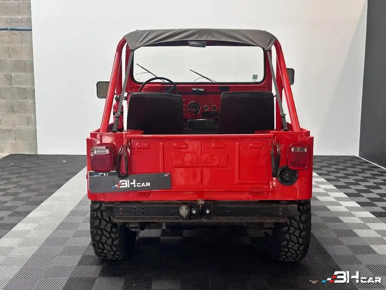 Jeep CJ-5 4.2 6 cylindres – Véhicule de collection – Ex-pompiers, foto 10
