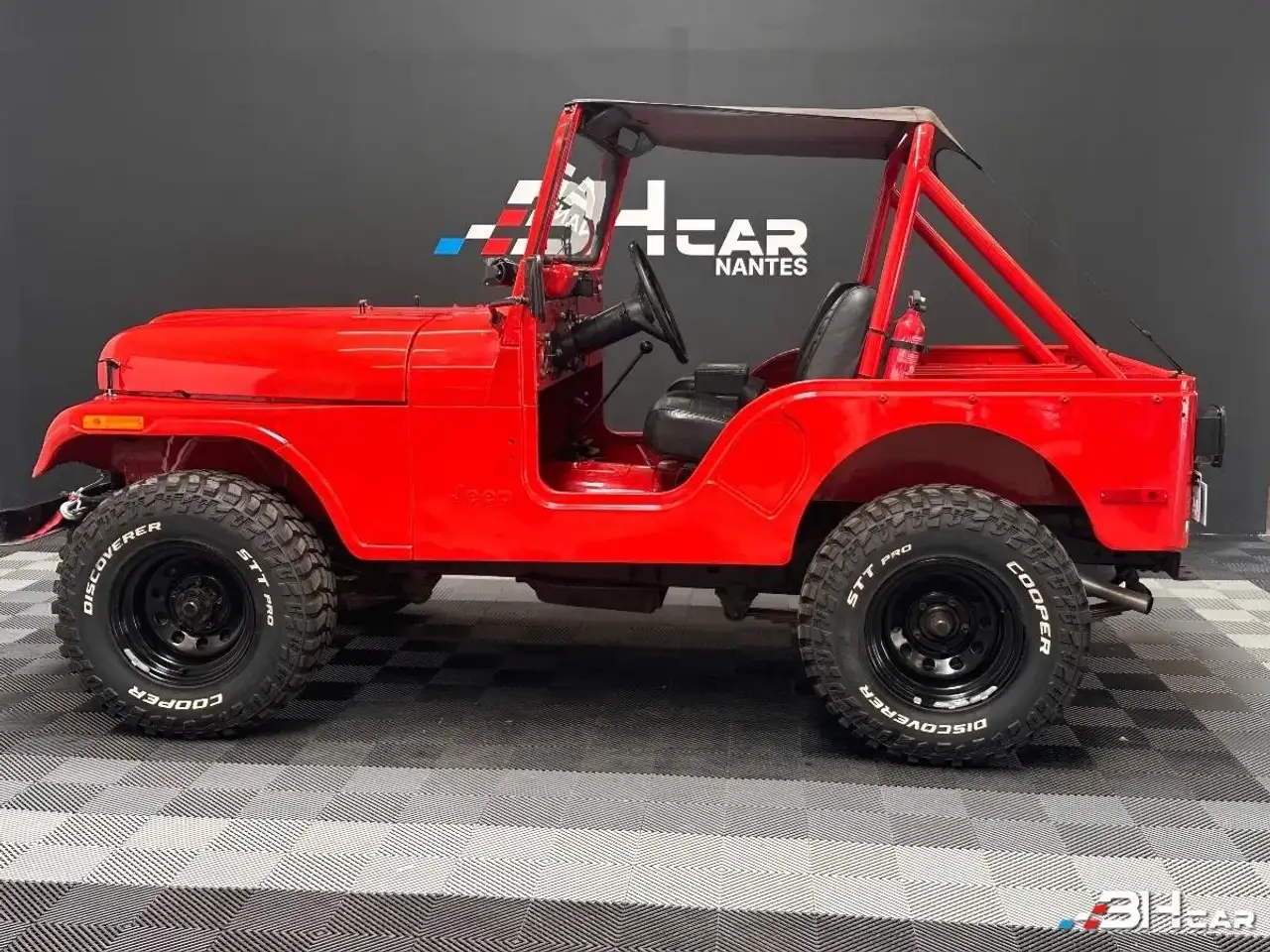 Jeep CJ-5 4.2 6 cylindres – Véhicule de collection – Ex-pompiers, foto 12