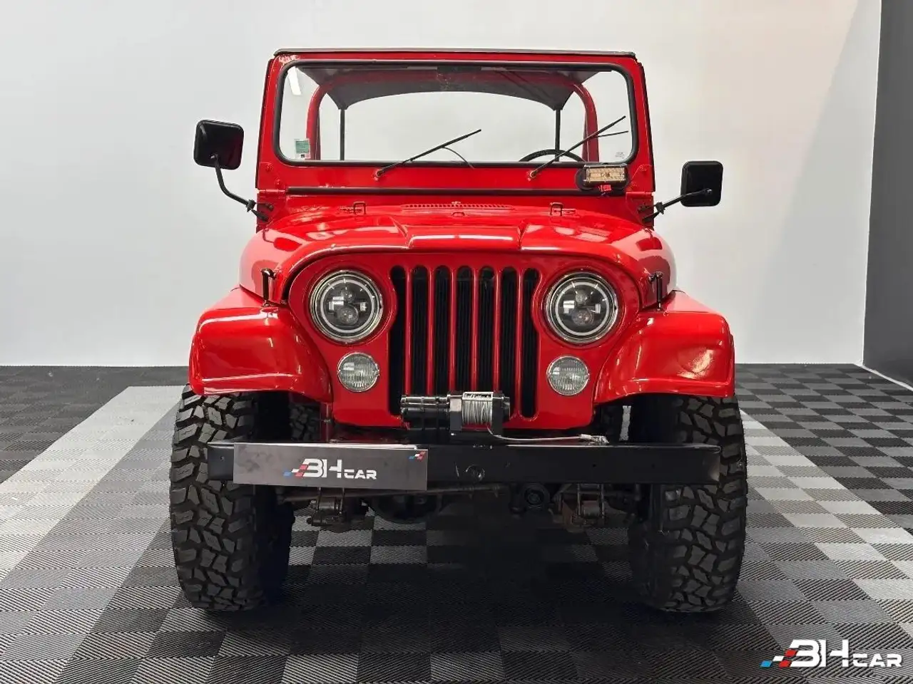Jeep CJ-5 4.2 6 cylindres – Véhicule de collection – Ex-pompiers, foto 9
