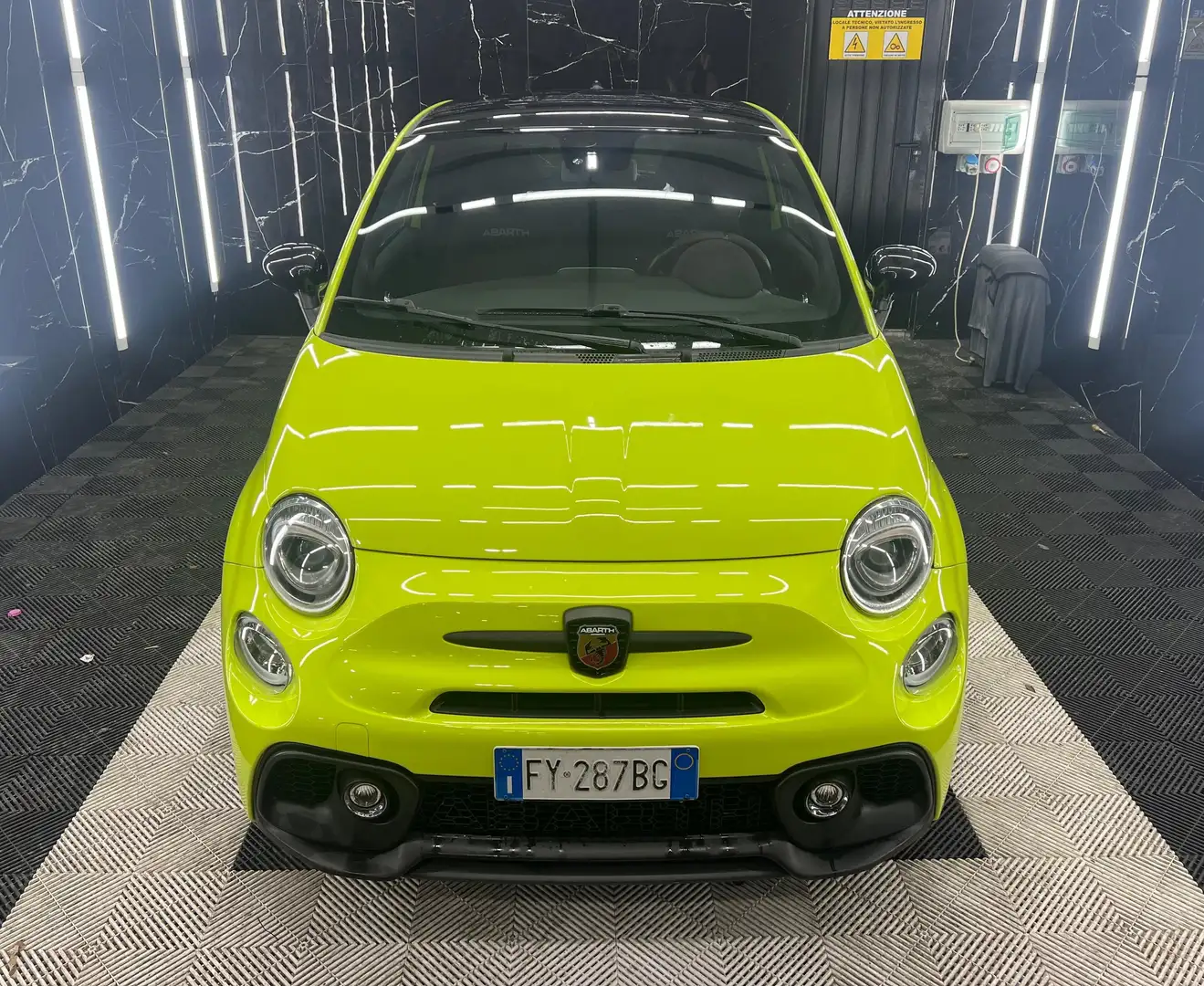 Abarth 595 Competizione competizione SABELT Verde - 2