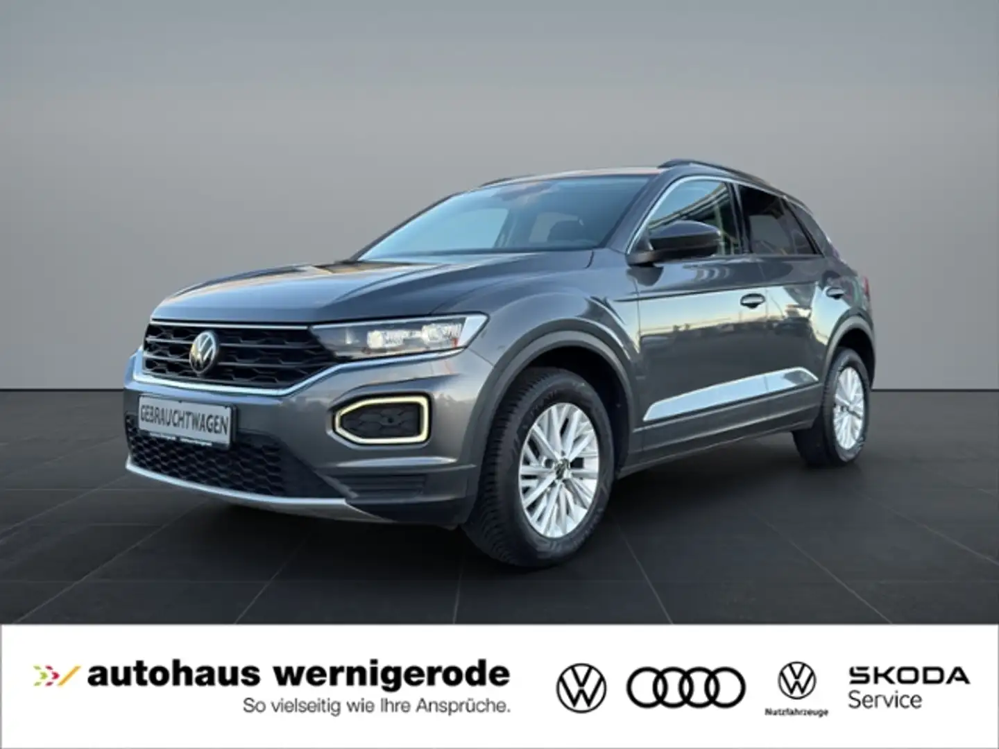 Volkswagen T-Roc Style 1.0TSI *LED*ACC*PDC*App Grau - 1