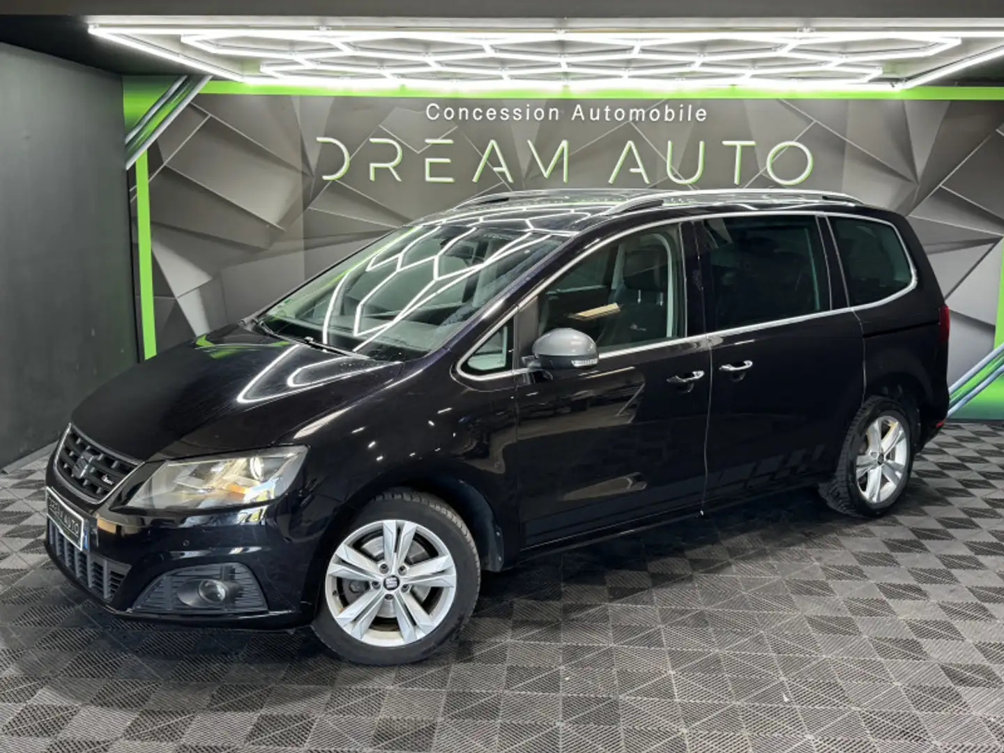 SEAT Alhambra 2.0 TDI 150CH FAP FR LINE STYLE START/STOP Noir - 1