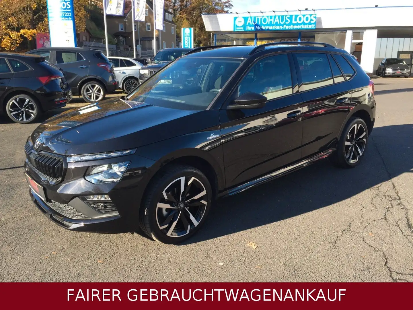 Skoda Kamiq KAMIQ MONTE CARLO 150PS DSG AHK MATRIX SW 18ZOLL Noir - 2