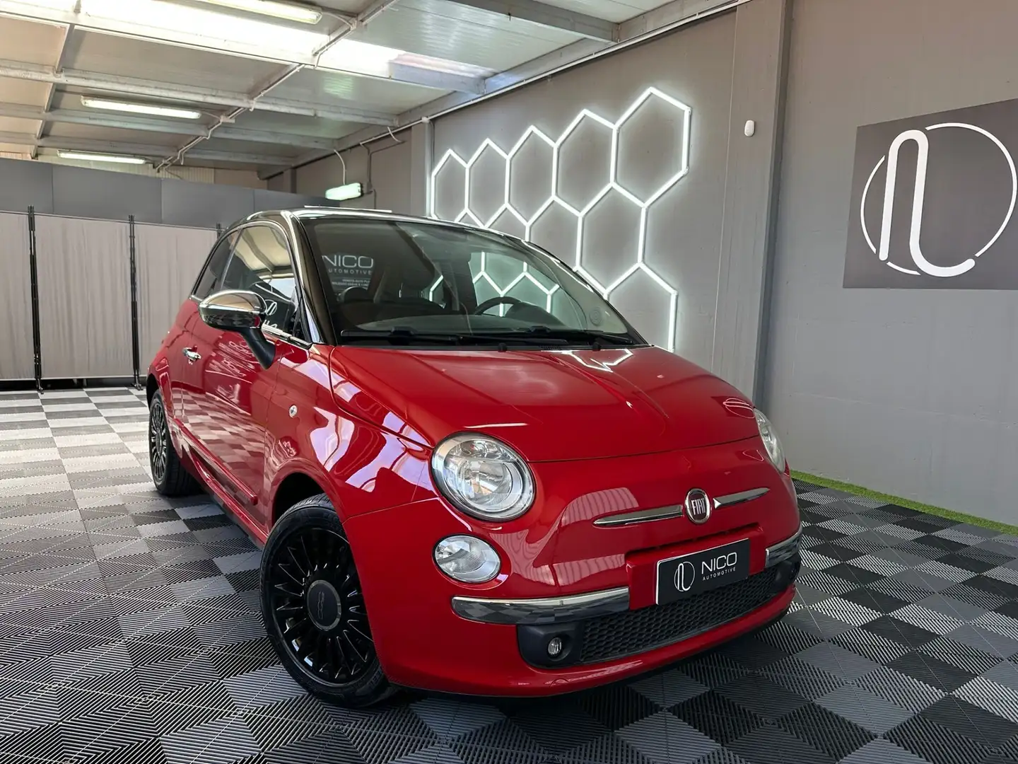 Fiat 500 1.2 EasyPower Pop Star Rosso - 1