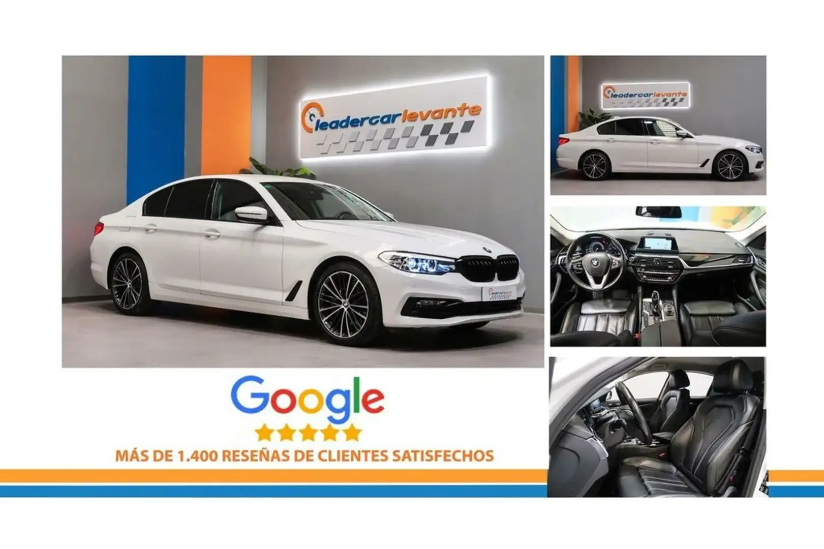 BMW 530 D SPORT LINE 265CV Blanco - 2