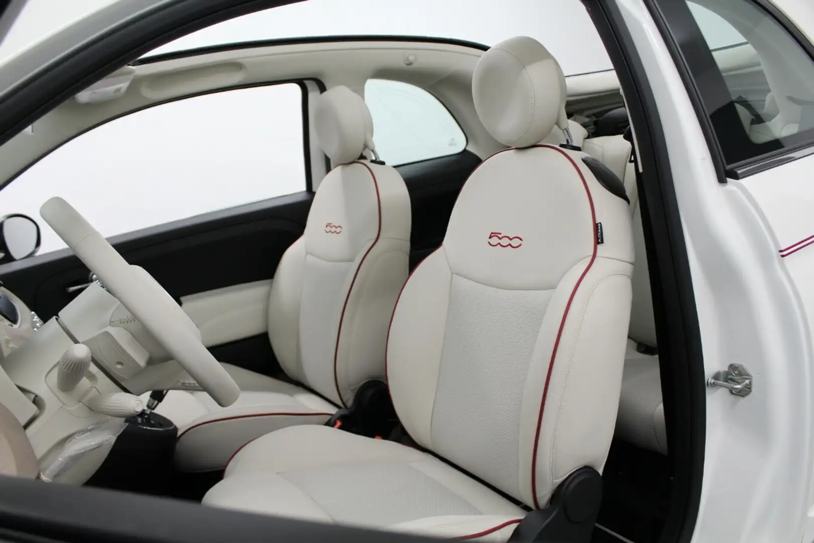 Fiat 500C 1.2 Dolcevita Dualogic Allwetter+PDC+Apple! Blanc - 2