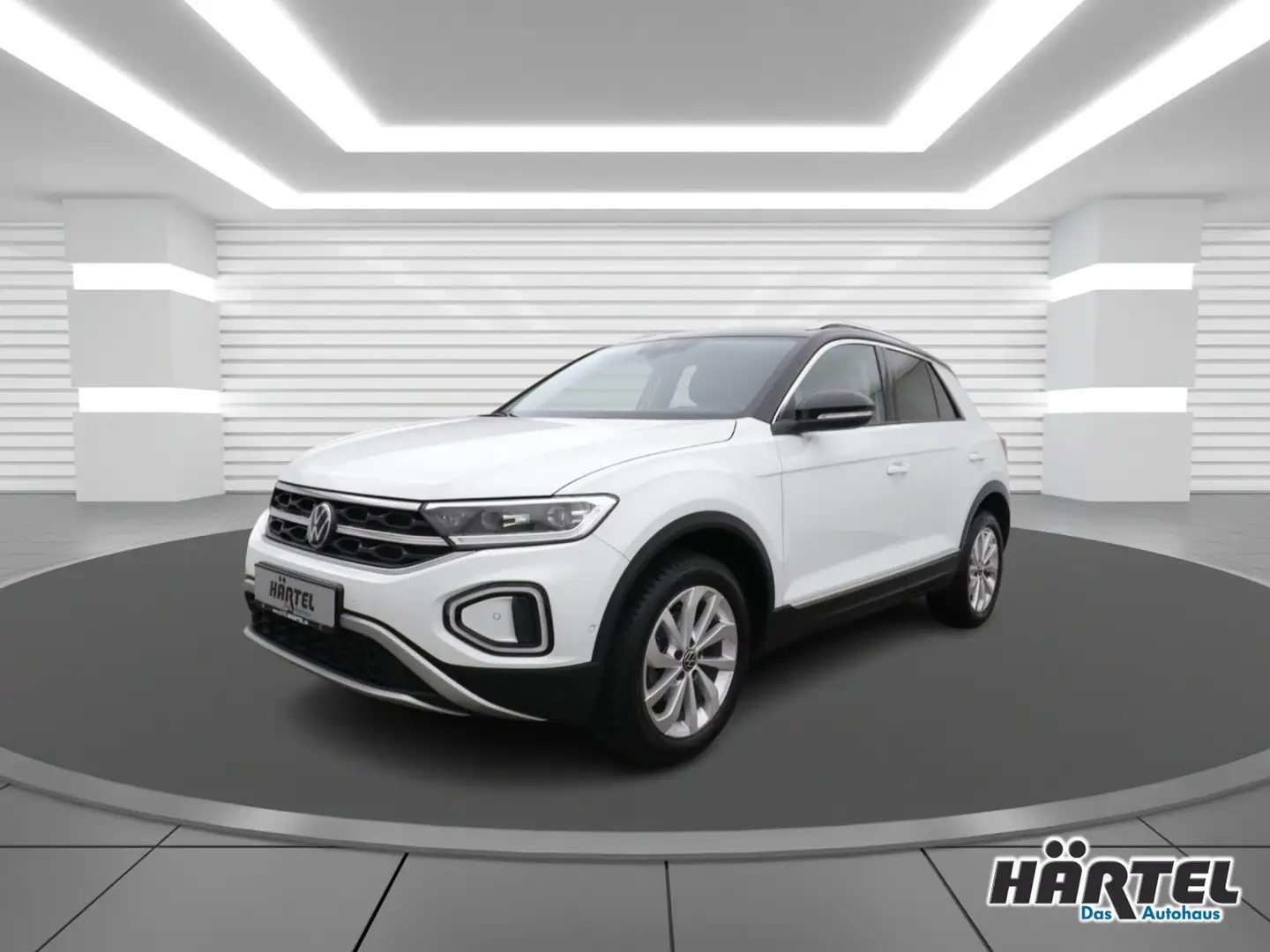 Volkswagen T-Roc STYLE 1.5 TSI DSG (+ACC-RADAR+NAVI+AHK) LED Weiß - 2