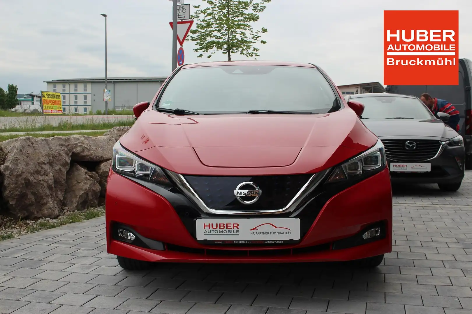 Nissan Leaf e+ N-CONNECTA 62kWh LED/360°/5-TÜRIG/NAVI/ACC 1... Rood - 2