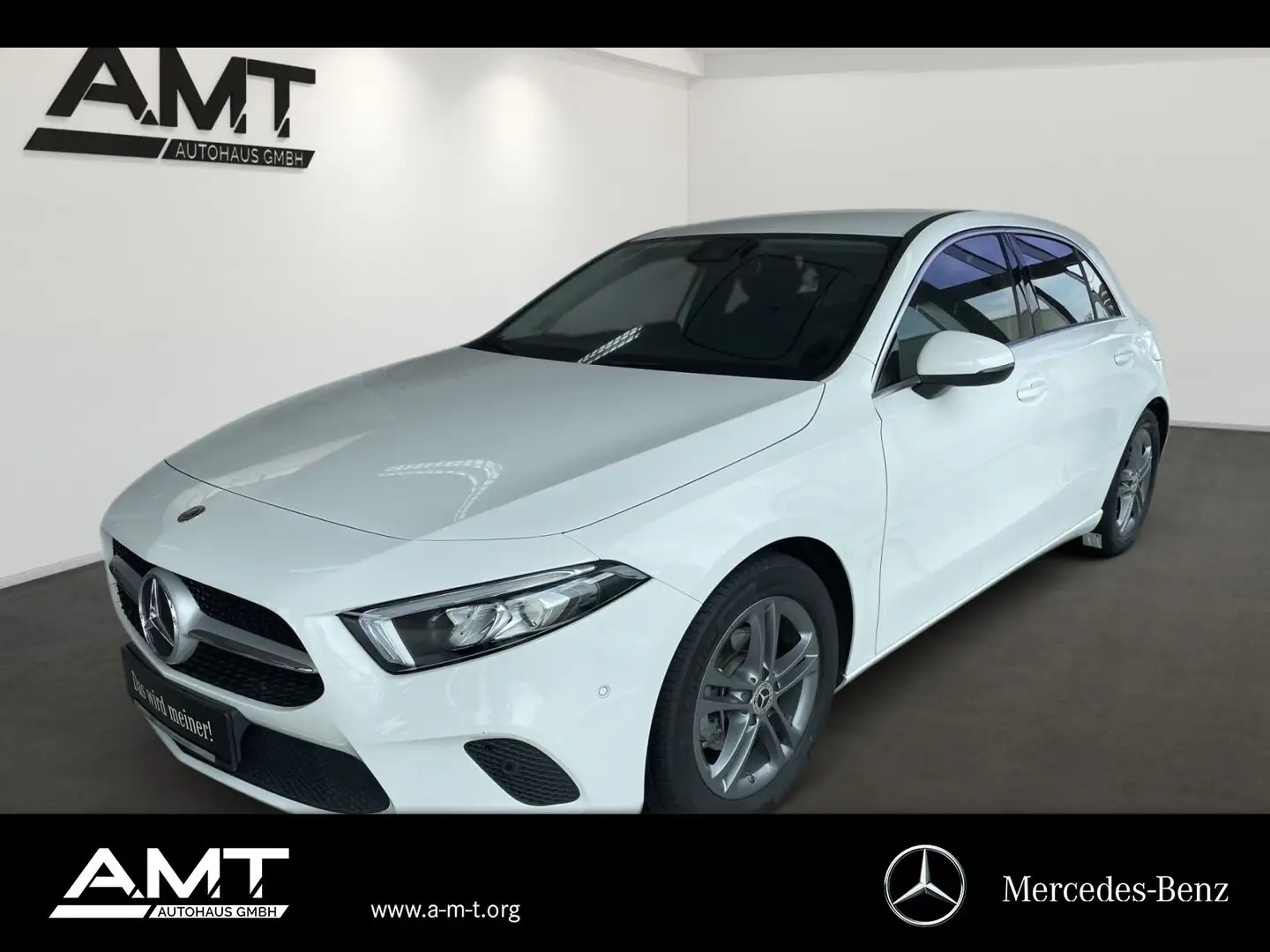 Mercedes-Benz A 180 Progressive+LED+MBUX+Ambiente Weiß - 1