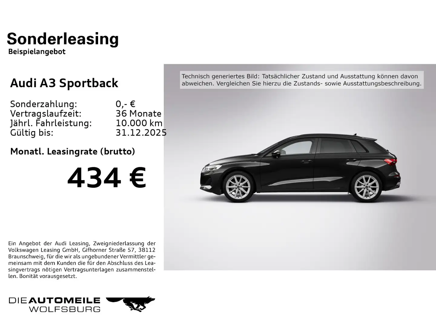 Audi A3 30 TFSI S tronic advanced LED/Stand Schwarz - 2