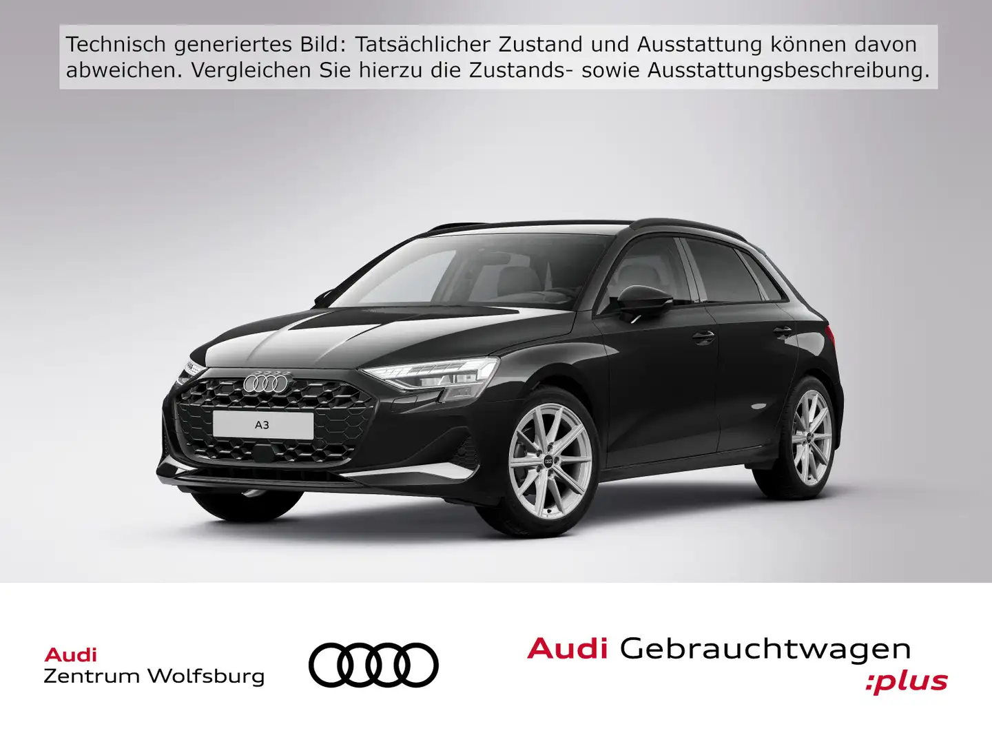 Audi A3 30 TFSI S tronic advanced LED/Stand Schwarz - 1