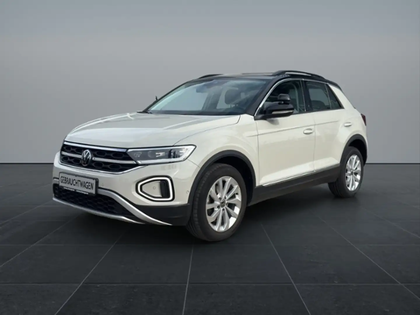 Volkswagen T-Roc Style FAHRSCHULWAGEN! 2.0TDI *AHK*DC Pro*App Conn Gris - 2