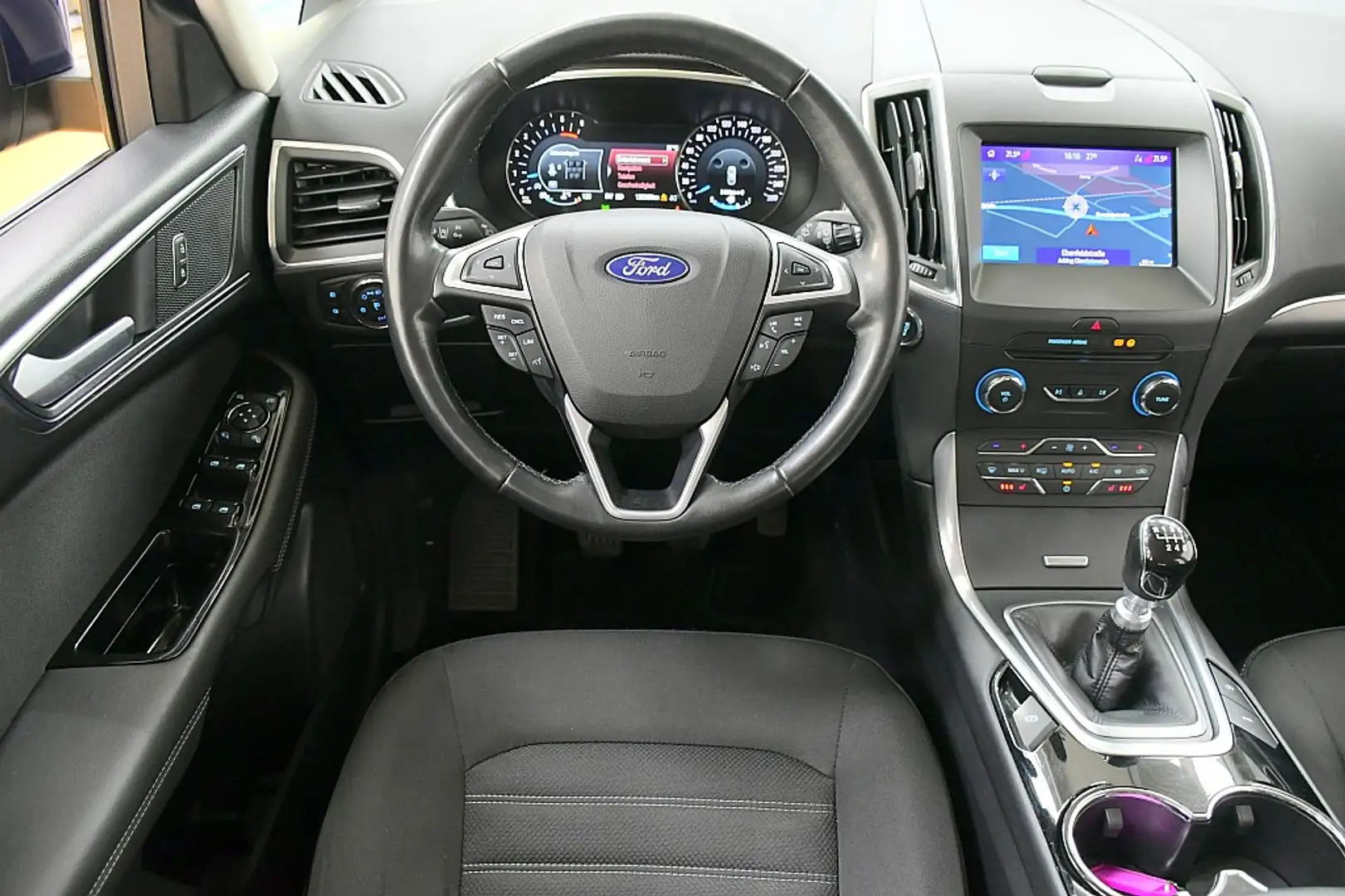 Ford Galaxy 2,0 EcoBlue SCR Titanium Blau - 2