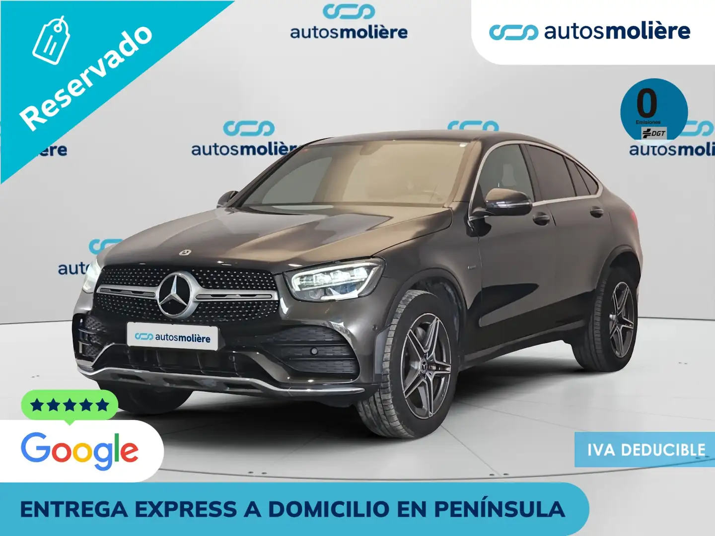 Mercedes-Benz GLC 300 300de 4Matic 9G-Tronic Grijs - 1