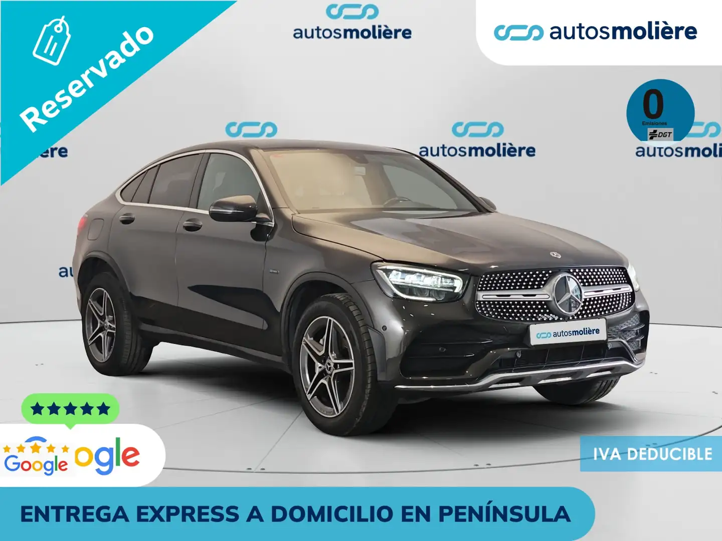 Mercedes-Benz GLC 300 300de 4Matic 9G-Tronic Grijs - 2
