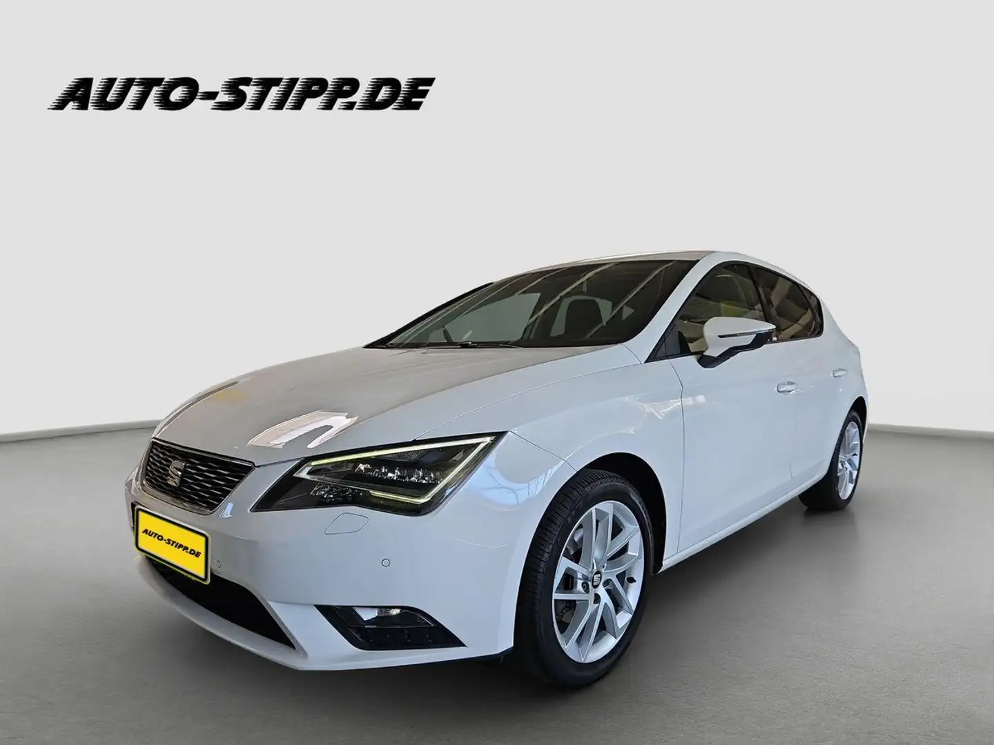 SEAT Leon 1.6 TDI Style NAVI TEMP LED SITZH BLUET PDC Blanc - 2