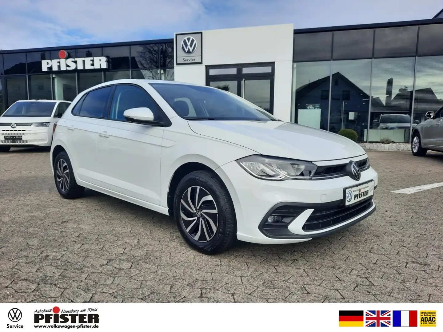 Volkswagen Polo VI Life Sitzheizung Kamera AppConnect Klima Weiß - 1