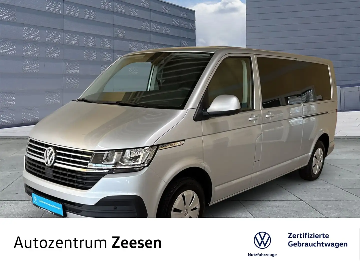 Volkswagen T6.1 Caravelle 2.0 TDI Comfortline LR Automatik Klima Zilver - 1