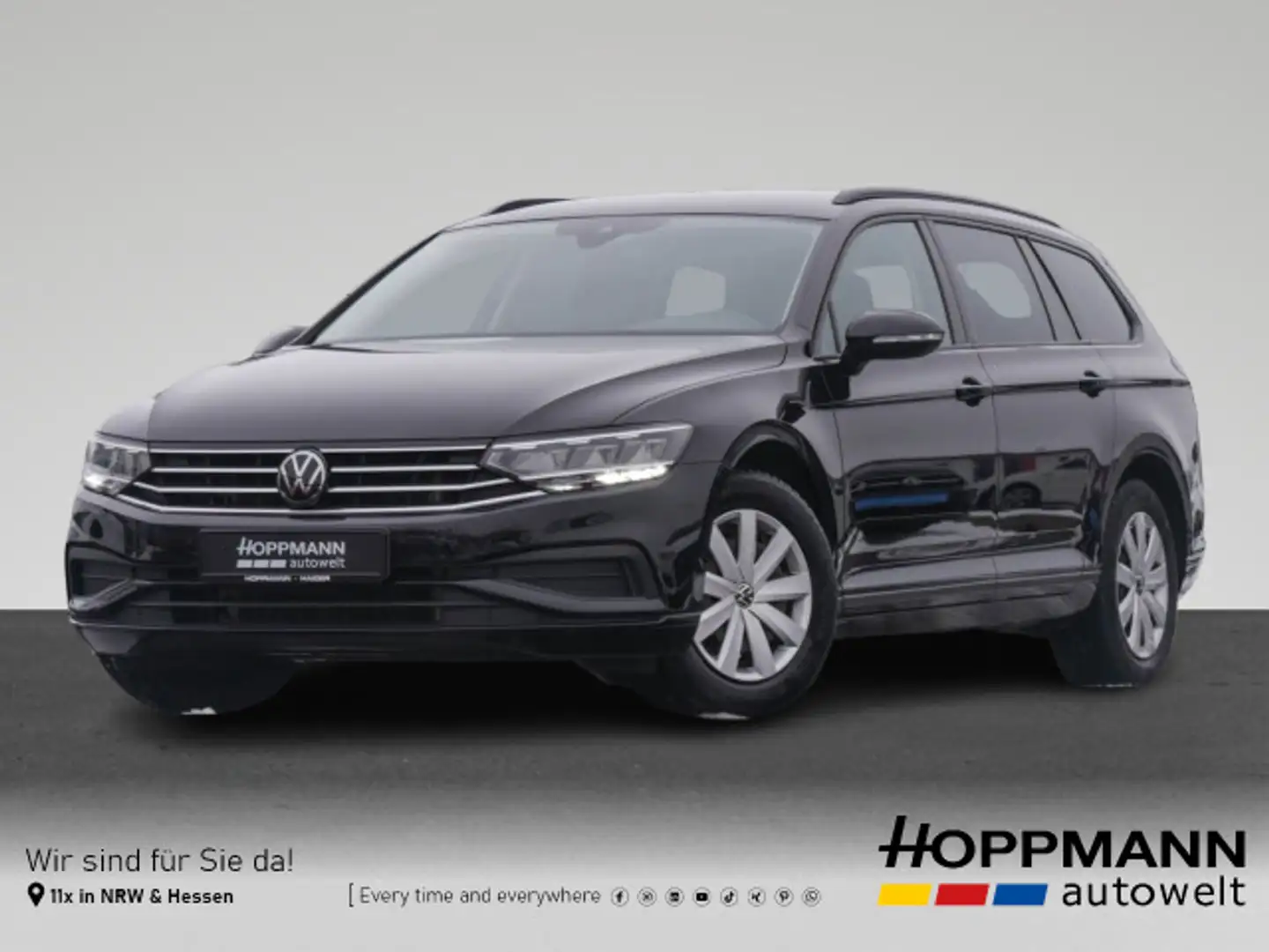 Volkswagen Passat Variant SHZ Navi AHK ACC Schwarz - 1