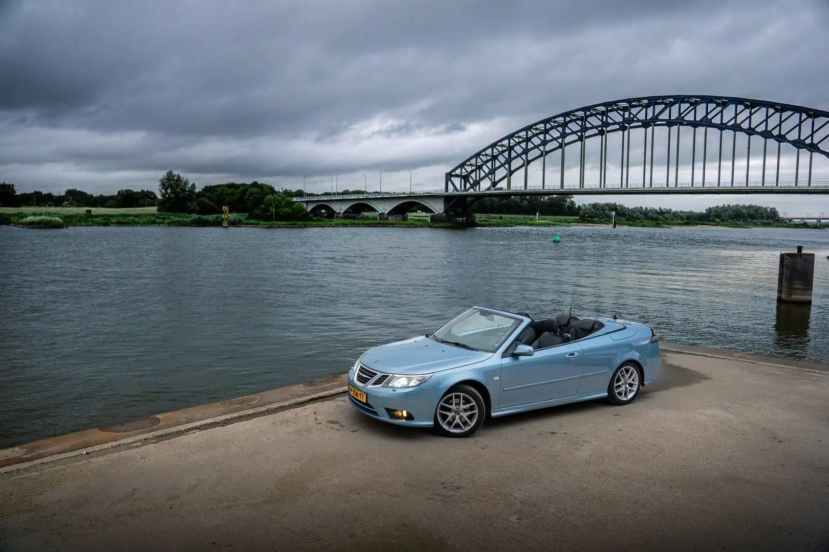 Saab 9-3 1.8t BP Linear Blauw - 1