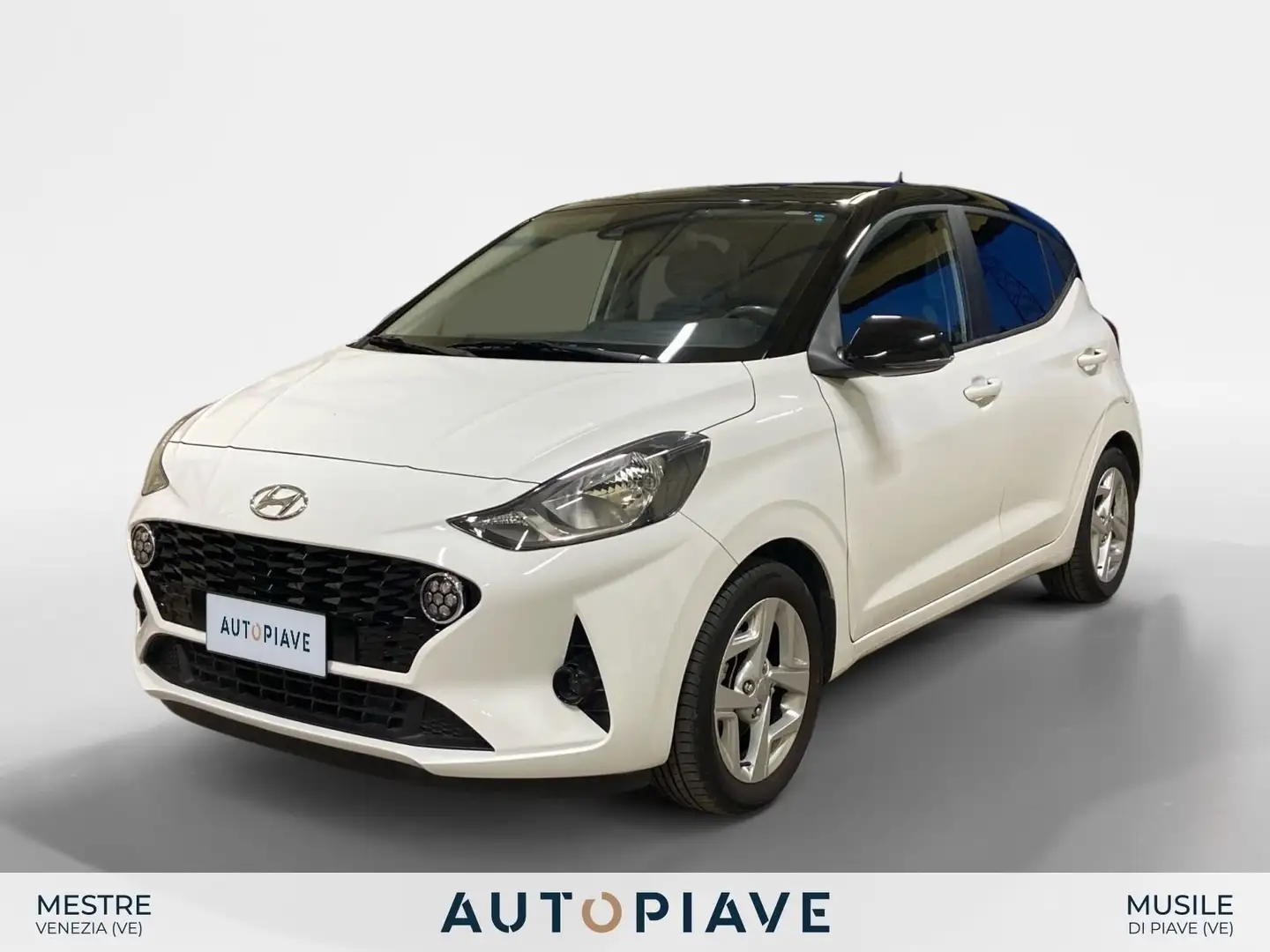 Hyundai i10 i10 1.0 GPL Econext Tech Connect Pack Blanc - 1