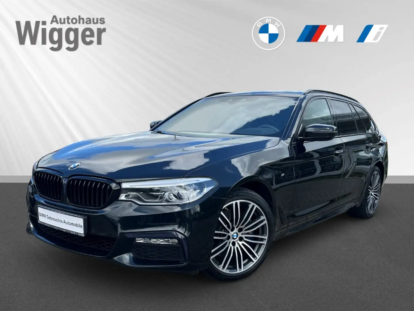 BMW 530 d/Sportpaket/Panoramadach/Leder/HUD/Navi crna - 1