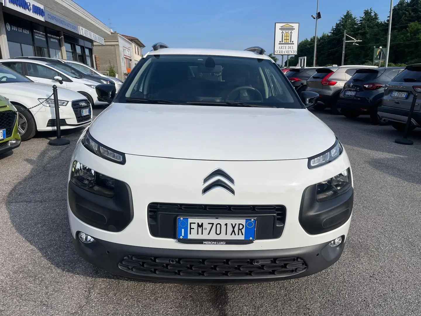 Citroen C4 Cactus 1.2 82cv Shine *NEOPATENTATI* Bianco - 2