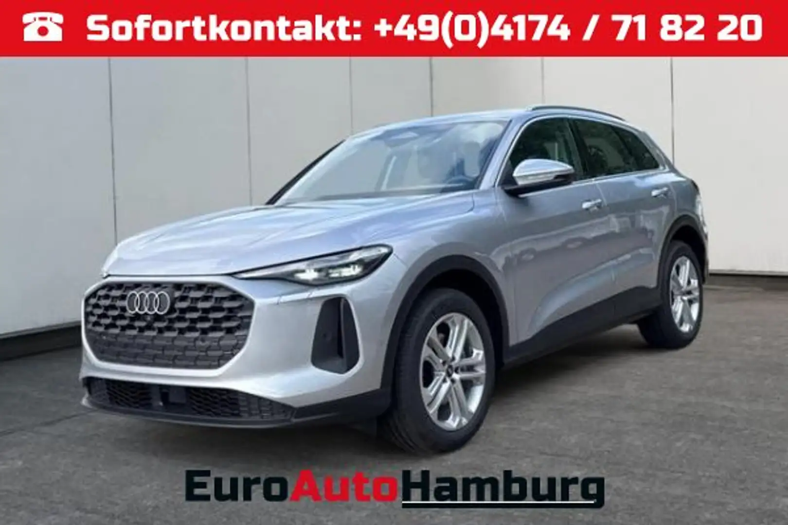 Audi Q5 *SOFORT* AHK+ACC+KAMERA+19""ALU+NAVI TFSI 1... Plateado - 1