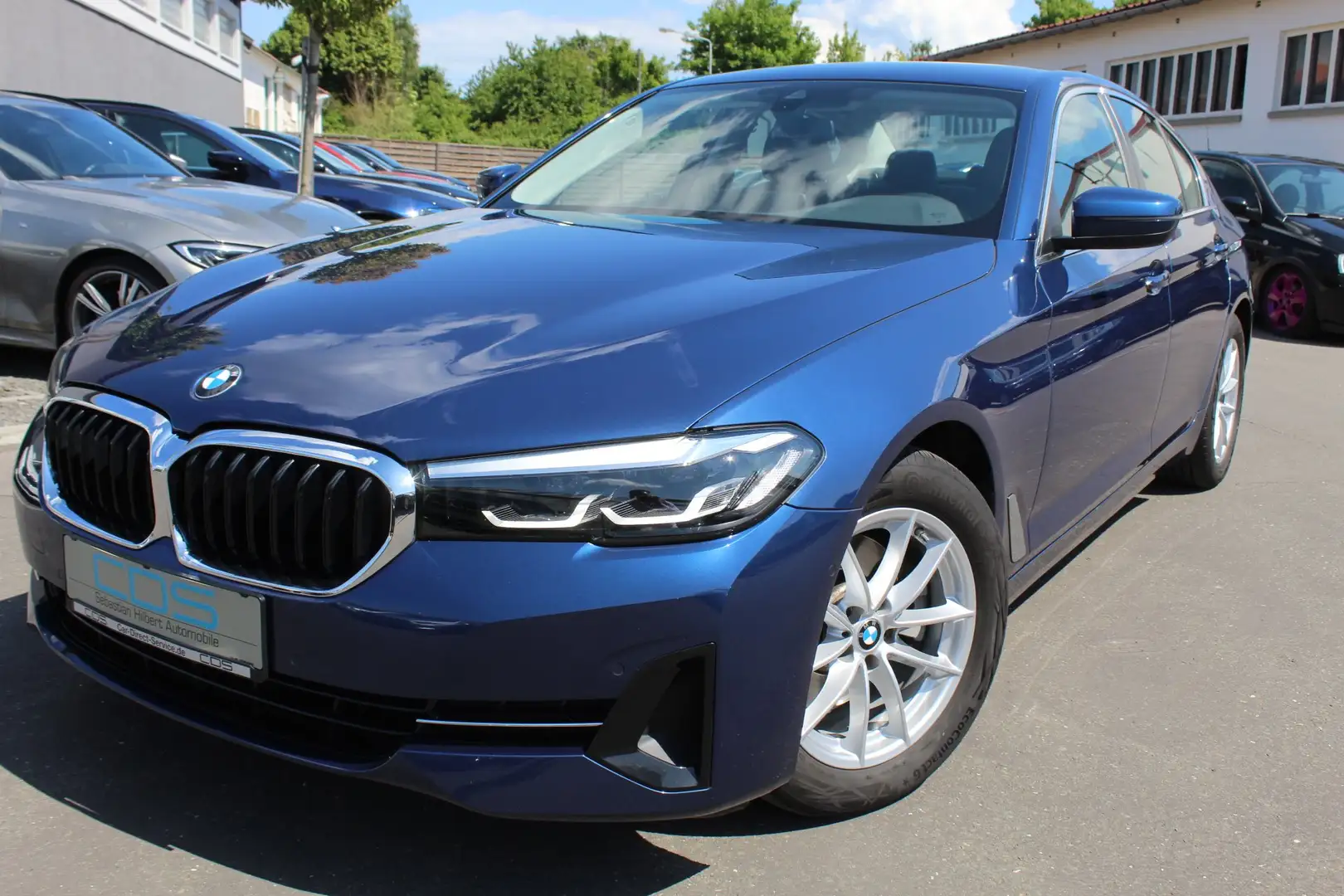 BMW 520 d Limousine +DAB+S-Leder+KAMERA+Lenkradheizung+ Blue - 2
