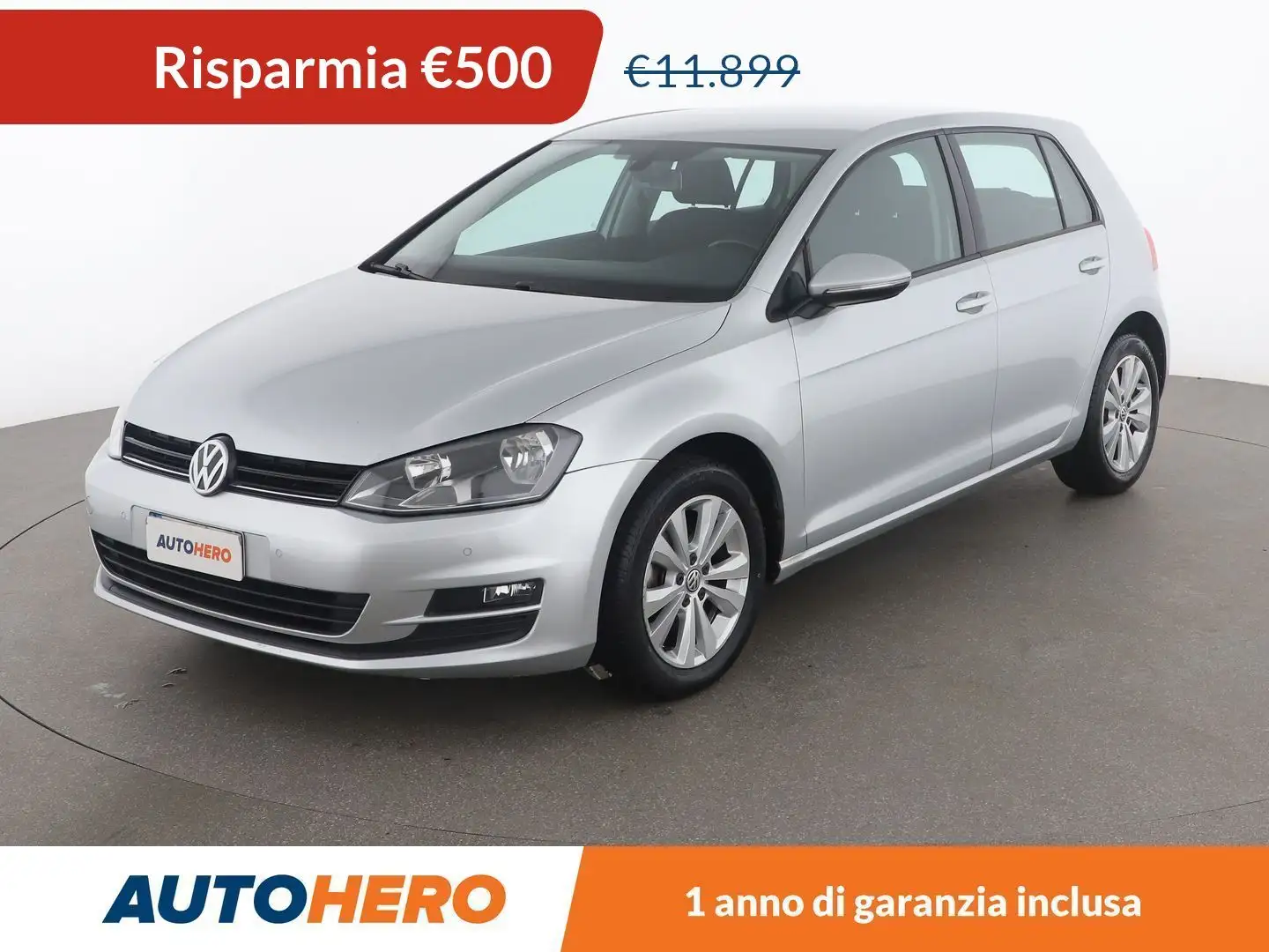 Volkswagen Golf 1.6 TDI Comfortline  110 CV Argento - 1
