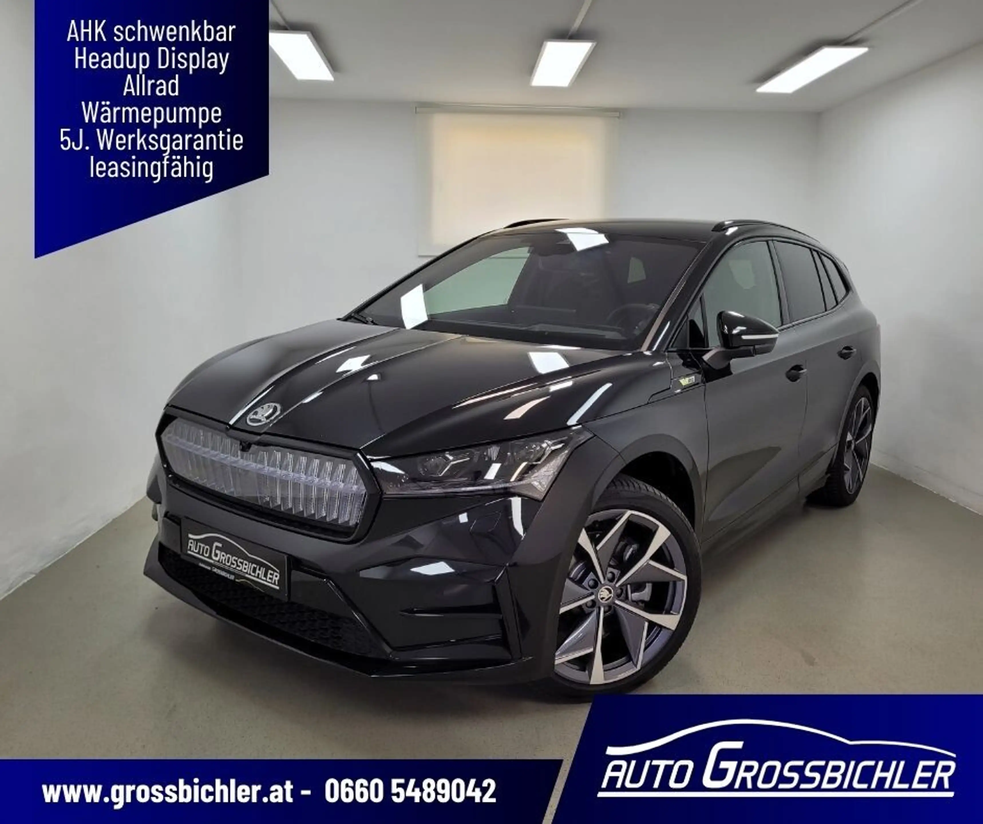 Skoda Enyaq RS RS Lounge 4x4,AHK, Headup, Wärmep, MatrixLED...