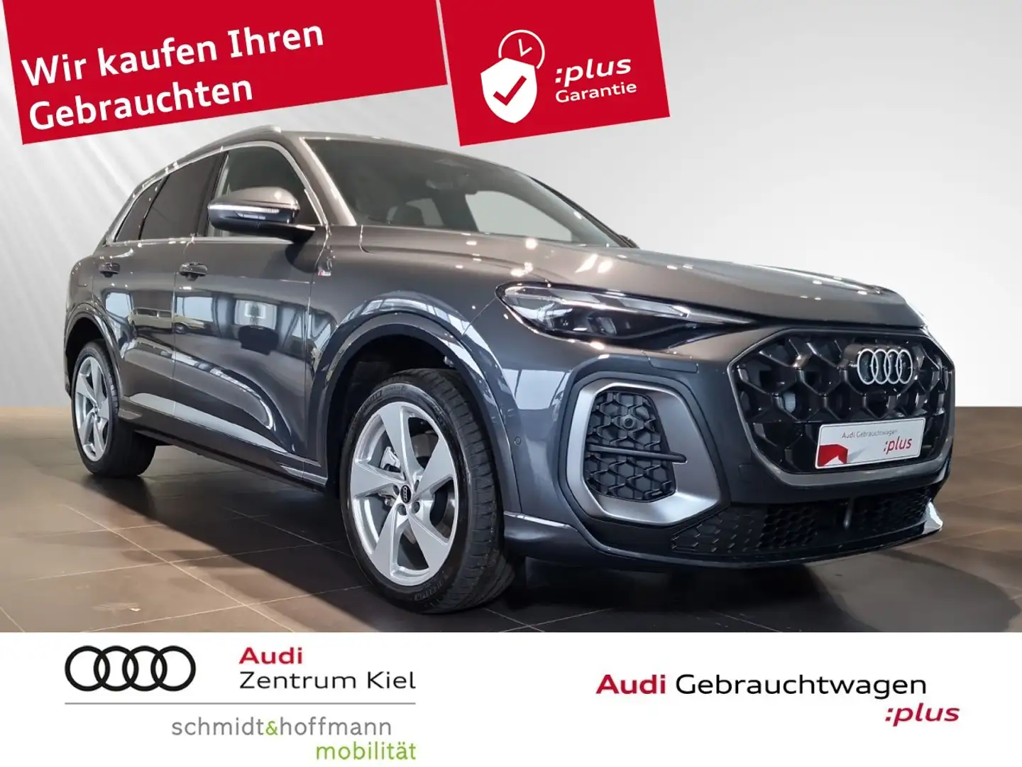 Audi Q5 TDI quattro S-line Navi-High Parkassistent+ Klima Grau - 1