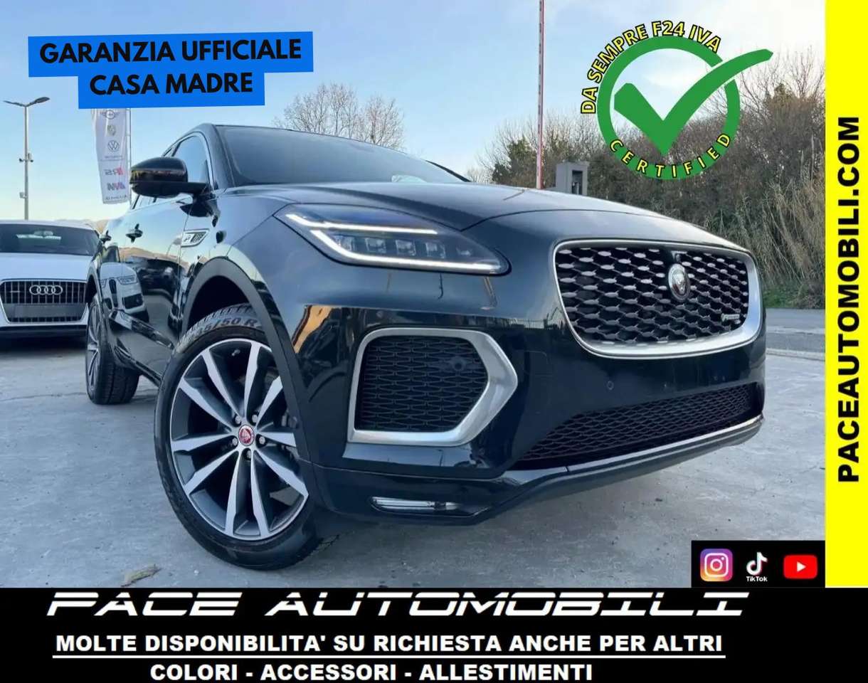 Jaguar E-Pace D165 AWD R-DYNAMIC SE BLACK PACK PDC ACC LED 20"