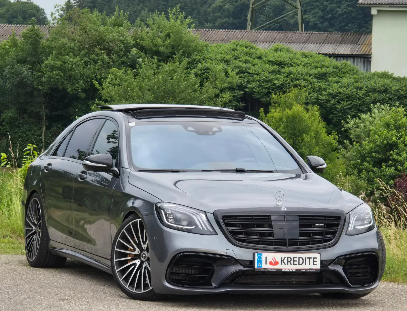 Mercedes-Benz S 63 AMG S 63 AMG 4Matic+L* Top* Kredit* Pano* Soft close* Grau - 2