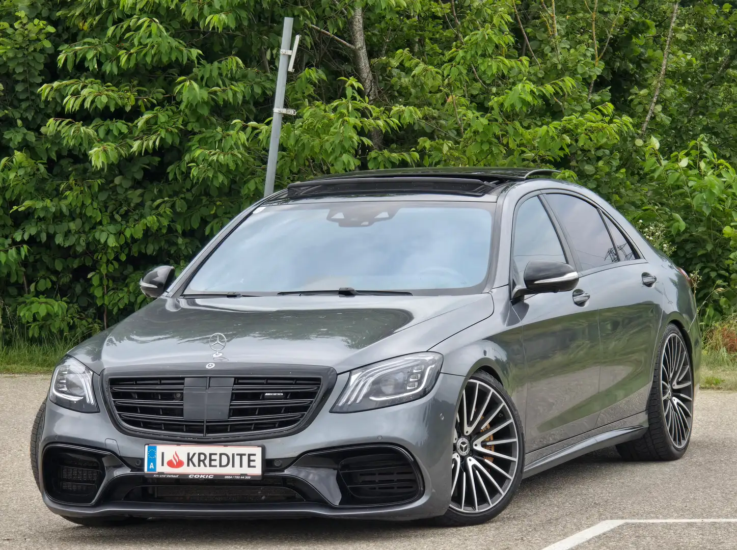 Mercedes-Benz S 63 AMG S 63 AMG 4Matic+L* Top* Kredit* Pano* Soft close* Grau - 1