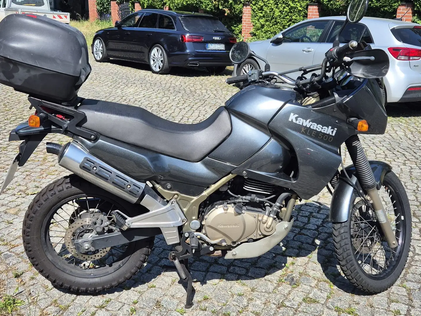 Kawasaki KLE 500 Grün - 1
