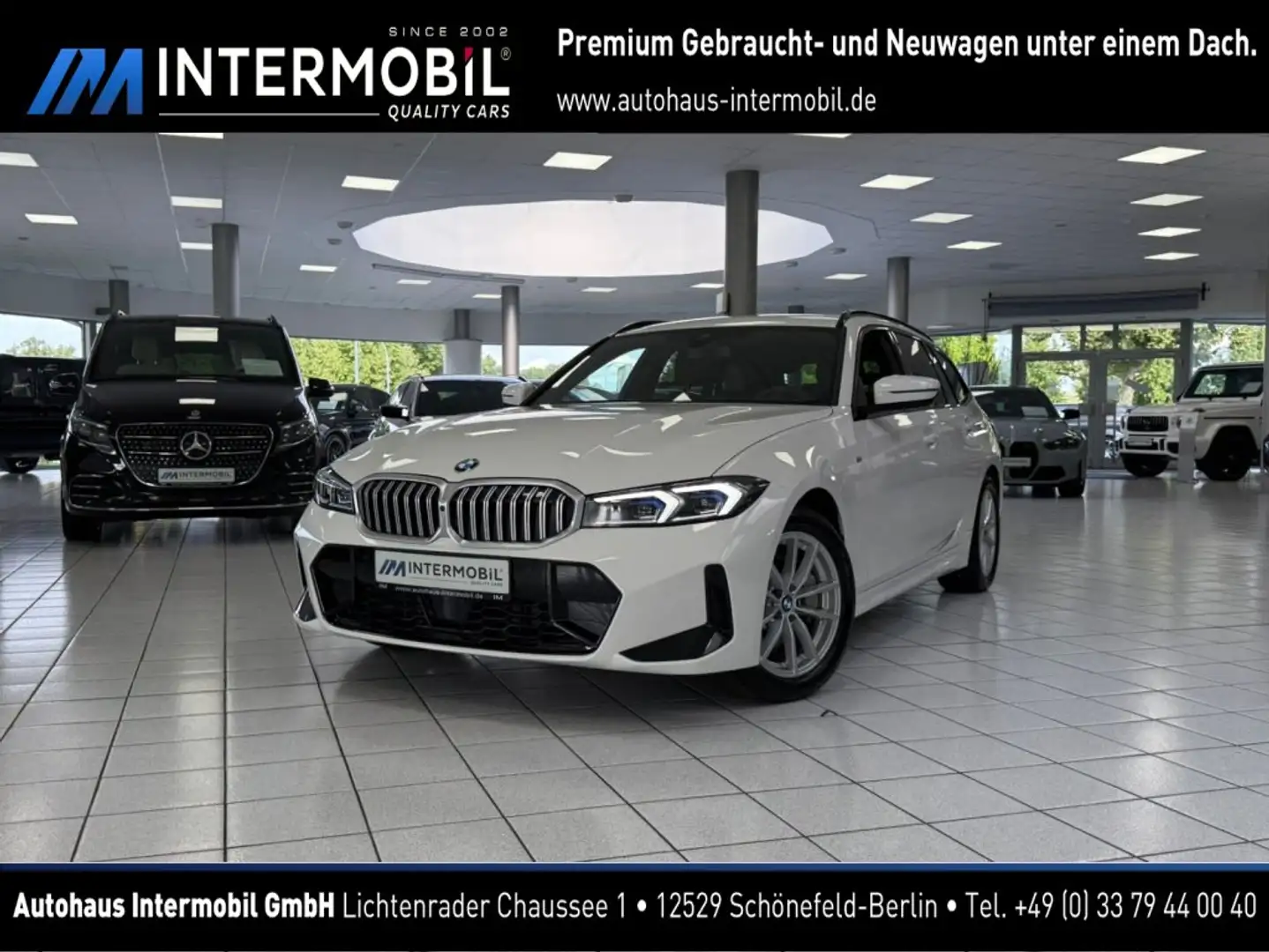 BMW 330 i xDrive M-Sport HUD*ACC*LED*KEYL*SHADOW*360 Blanco - 1