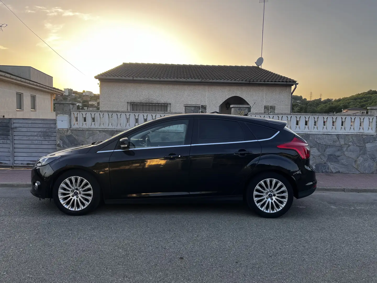 Ford Focus Focus 1.6TDCi Titanium 115 Titanium Negro - 2