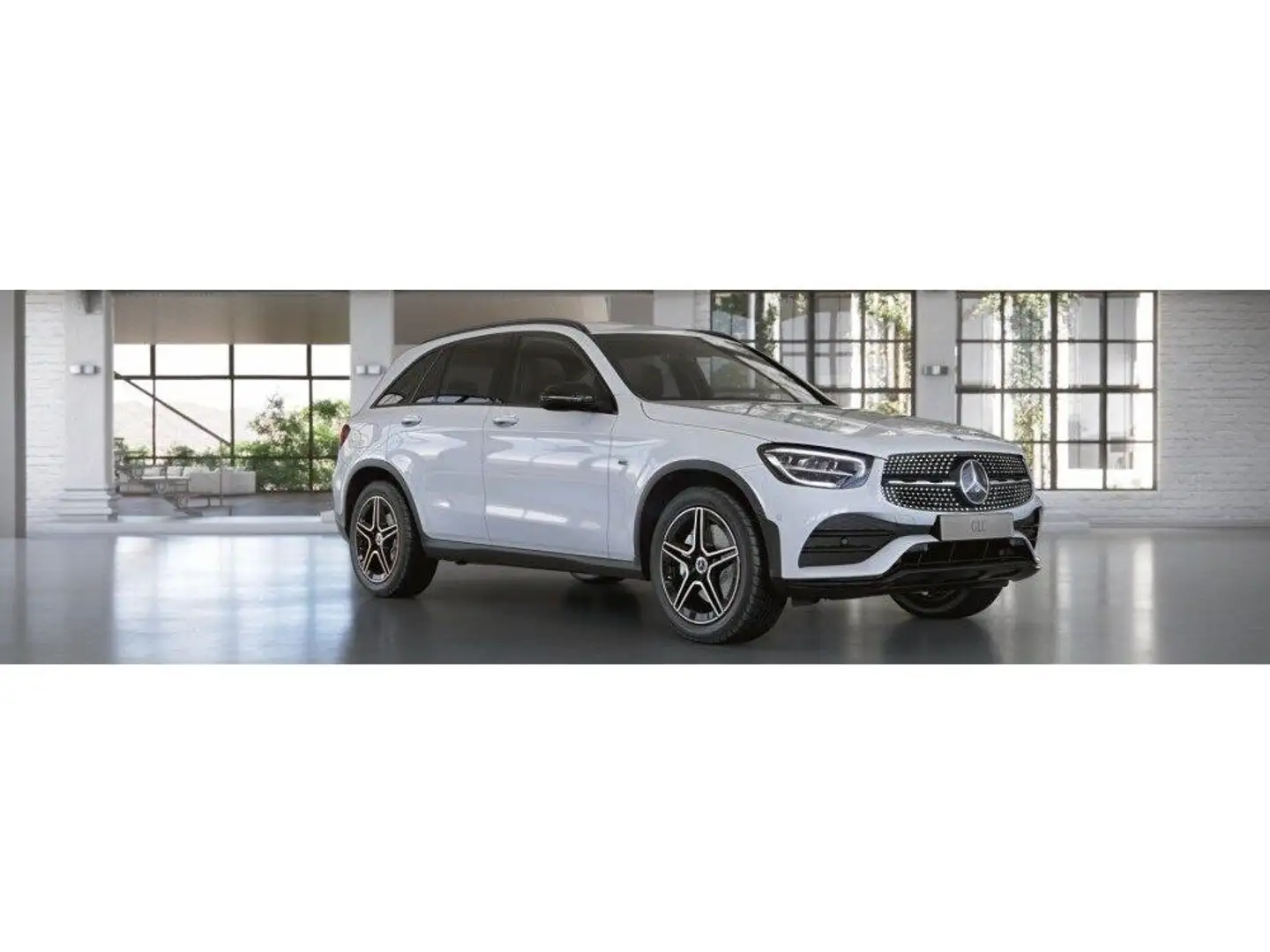 Mercedes-Benz GLC 300 de 4M Weiß - 1