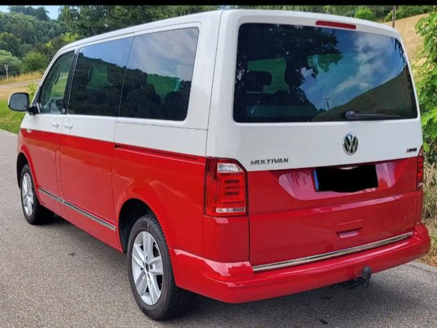 Volkswagen T6 Multivan Transporter T6 TDI BMT 4MOTION Lang 4MOTION Comfor Rot - 2