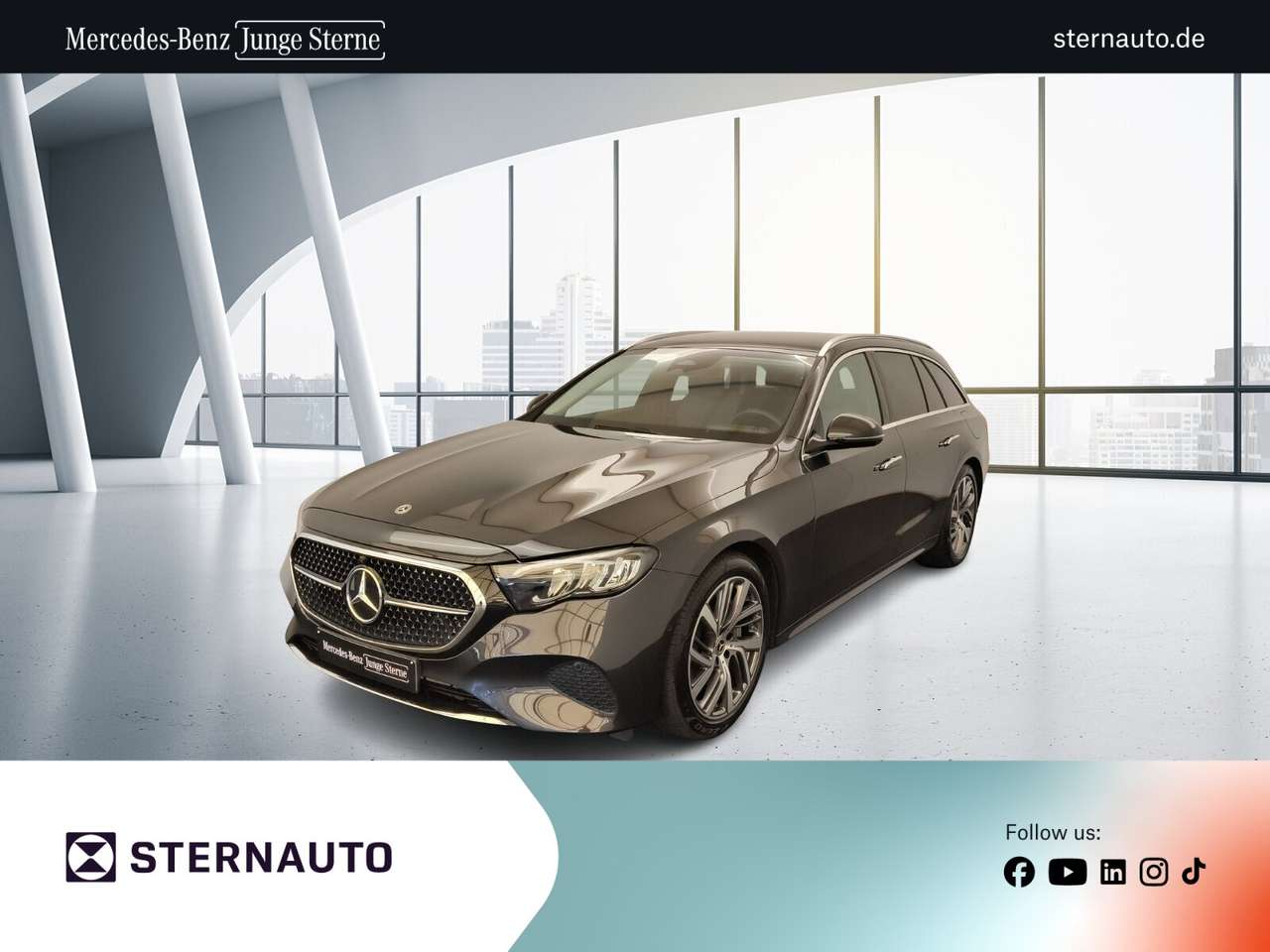 Mercedes-Benz E 300 — Mercedes-Benz E 300 deT 4M AVANTGARDE 360°Cam Distronic AHK LED Navi/Keyless-Go/Autom./Klima/Park-Assist./Sitz