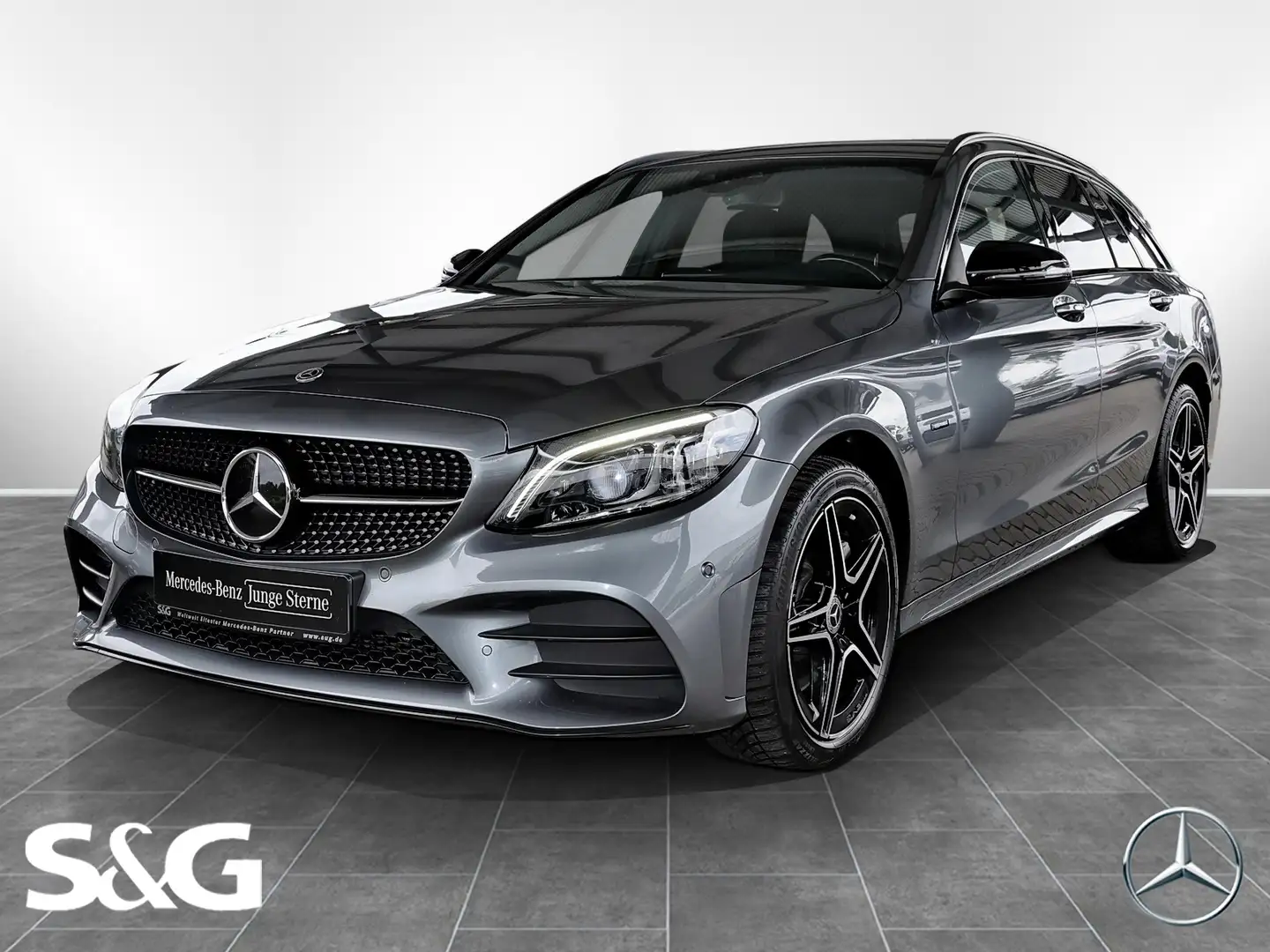 Mercedes-Benz C 300 de T AMG AHK+DISTRONIC+NIGHT PAKET+KAMERA Grau - 1