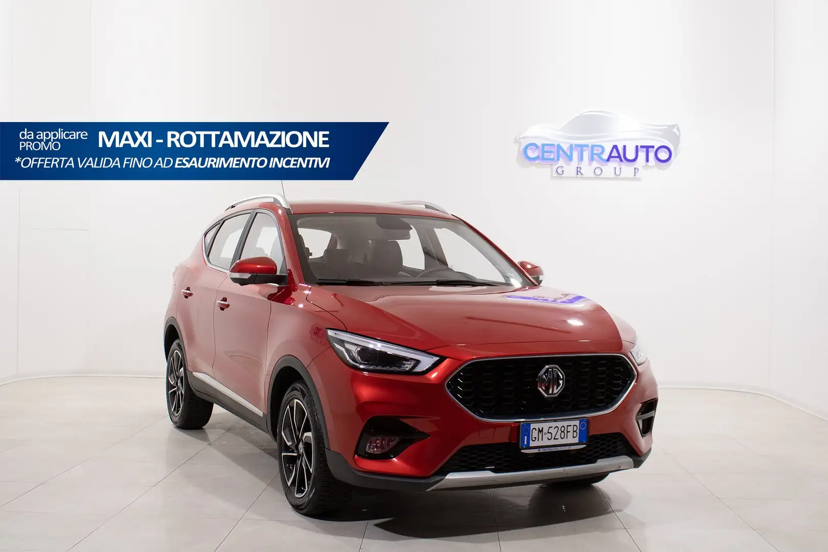 MG ZS 1.5 VTI-TECH 106cv LUXURY *PELLE, RETRO 360°* Rouge - 1