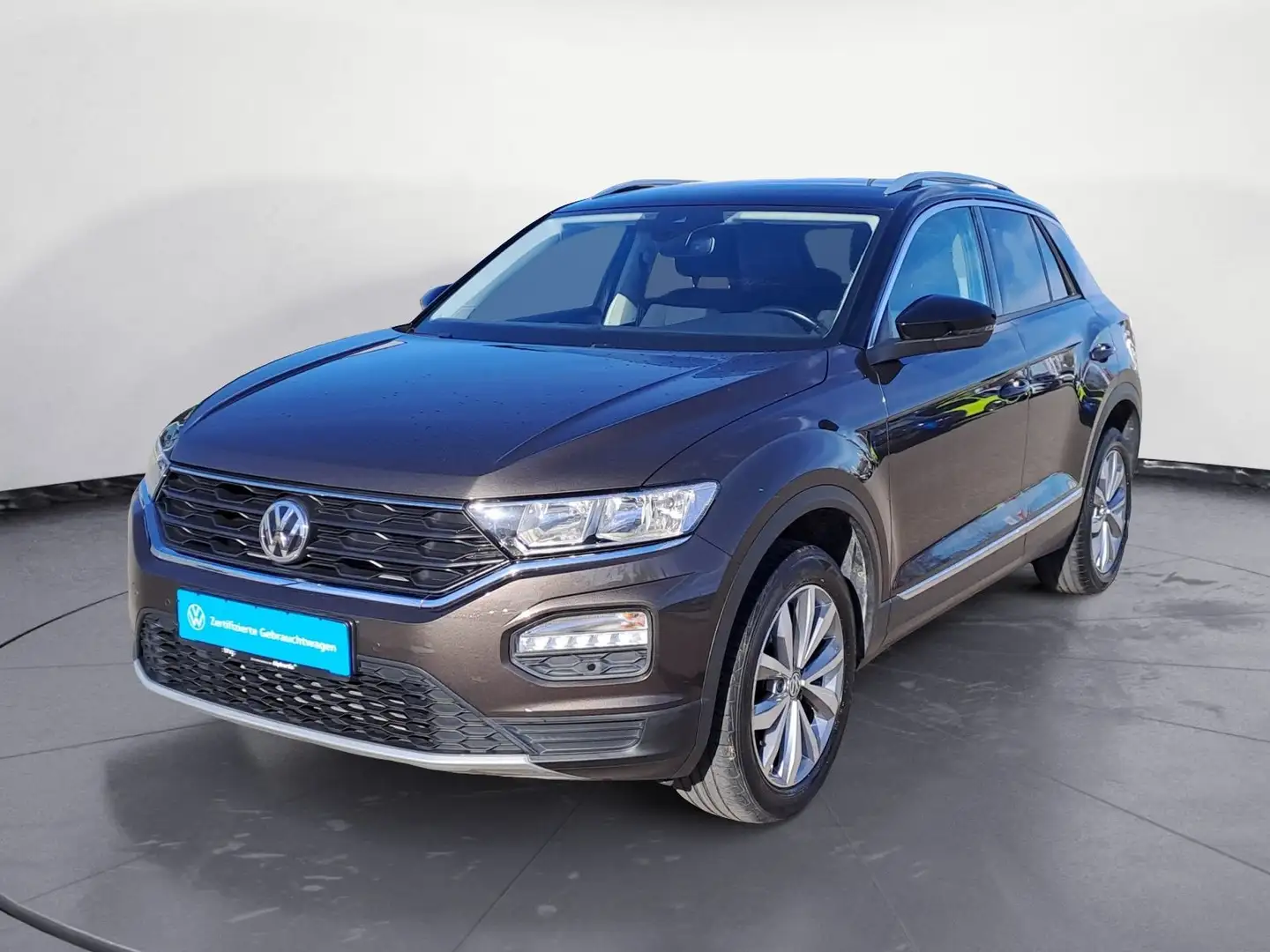 Volkswagen T-Roc 1.5 TSI DSG Standheizg Kamera Navi Sitzhzg Braun - 2