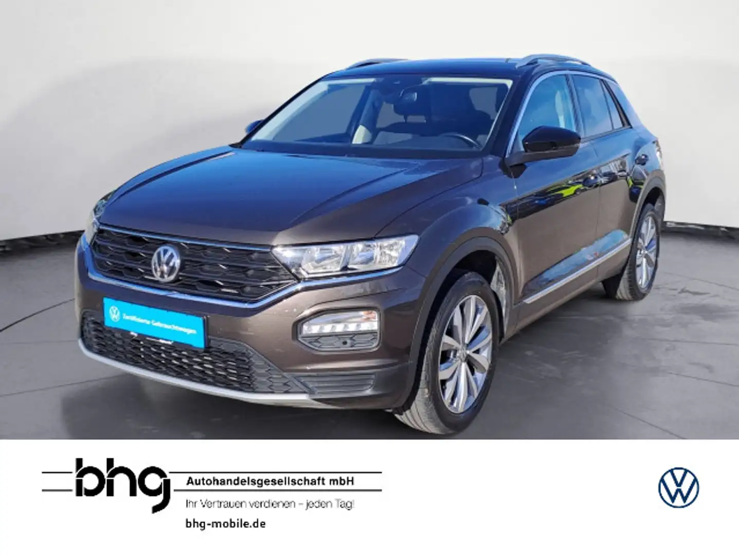 Volkswagen T-Roc 1.5 TSI DSG Standheizg Kamera Navi Sitzhzg Braun - 1