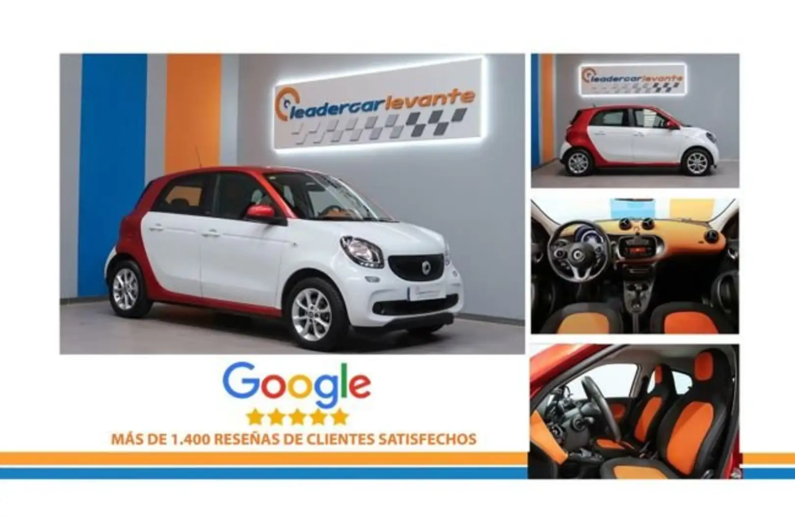 smart forFour 1.0 PASSION 71CV Blanco - 2